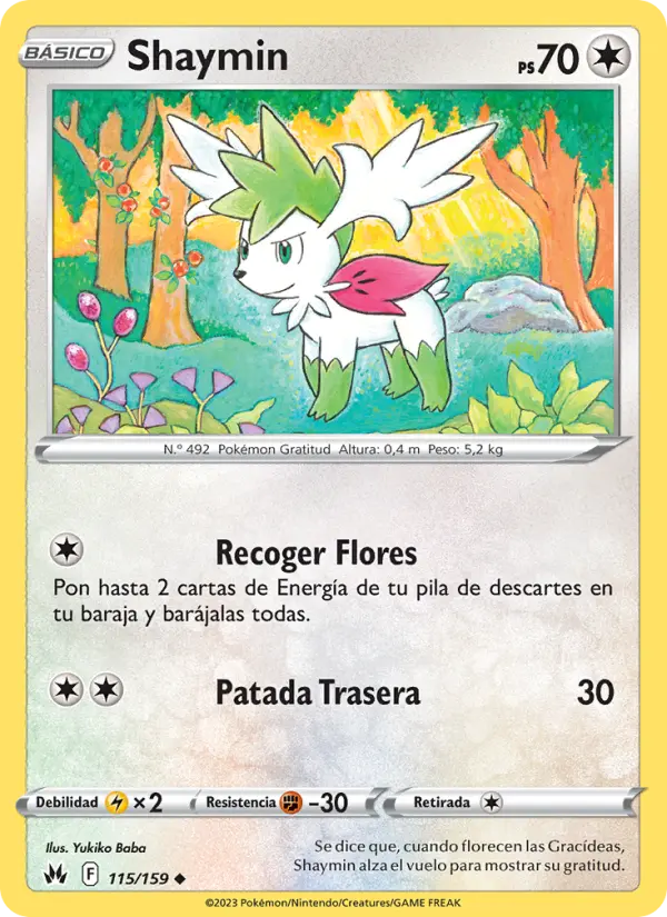 Shaymin, Cenit Supremo 115