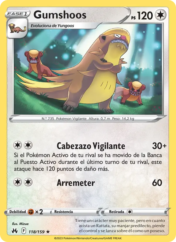 Gumshoos, Cenit Supremo 118