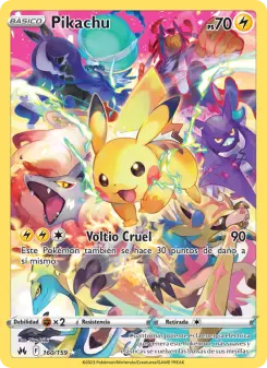 Pikachu, Cenit Supremo 160