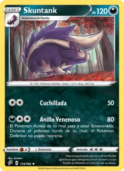 Skuntank, Choque Rebelde 115