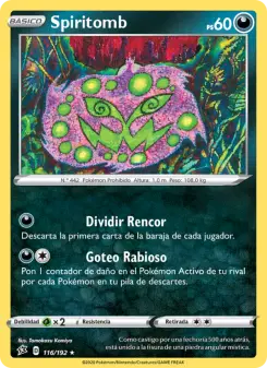 Spiritomb, Choque Rebelde 116
