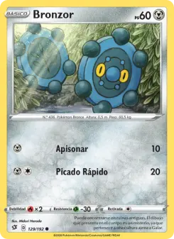 Bronzor, Choque Rebelde 129