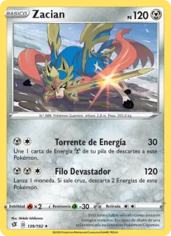 Zacian, Choque Rebelde 139
