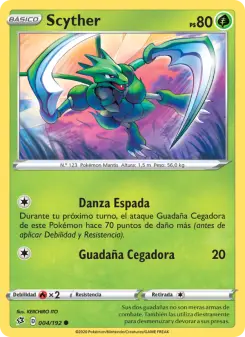 Scyther, Choque Rebelde 4