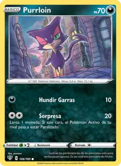 Purrloin, Oscuridad Incandescente 106