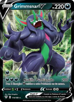 Grimmsnarl V, Oscuridad Incandescente 114