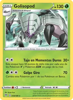 Golisopod, Oscuridad Incandescente 18