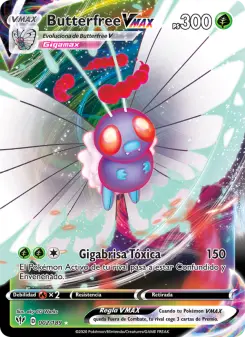 Butterfree VMAX, Oscuridad Incandescente 2