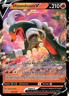 Houndoom V, Oscuridad Incandescente 21
