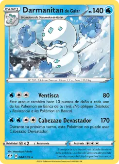 Darmanitan de Galar, Oscuridad Incandescente 44