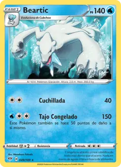 Beartic, Oscuridad Incandescente 49