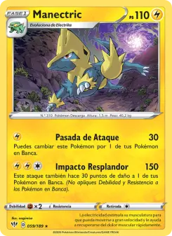 Manectric, Oscuridad Incandescente 59