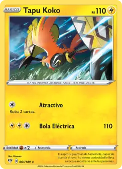 Tapu Koko, Oscuridad Incandescente 61