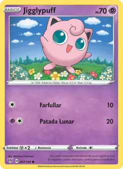 Jigglypuff, Oscuridad Incandescente 67