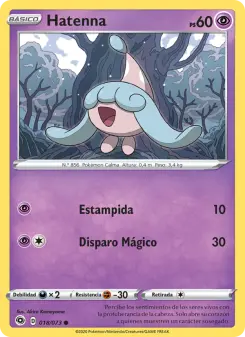 Hatenna, Camino de Campeones 18