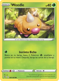 Weedle, Voltaje Vívido 1