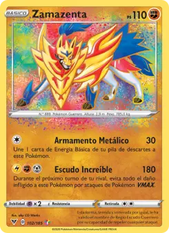 Zamazenta, Voltaje Vívido 102