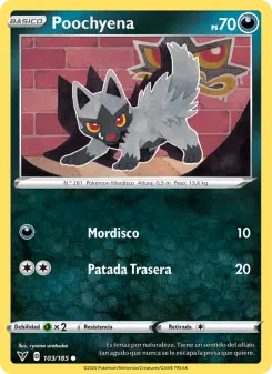 Poochyena, Voltaje Vívido 103
