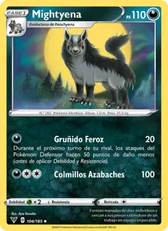 Mightyena, Voltaje Vívido 104