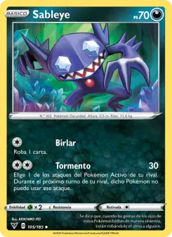 Sableye, Voltaje Vívido 105