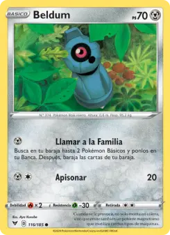 Beldum, Voltaje Vívido 116