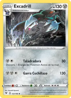 Excadrill, Voltaje Vívido 122