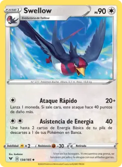 Swellow, Voltaje Vívido 134