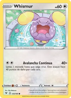 Whismur, Voltaje Vívido 135