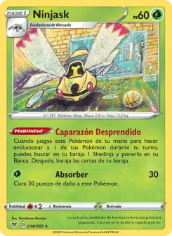 Ninjask, Voltaje Vívido 14