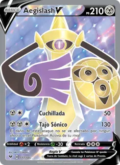Aegislash V, Voltaje Vívido 177