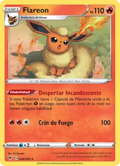 Flareon, Voltaje Vívido 26