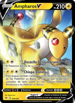 Ampharos V, Voltaje Vívido 49