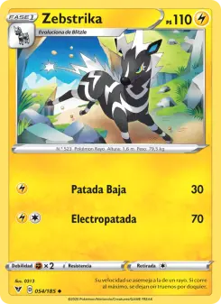 Zebstrika, Voltaje Vívido 54