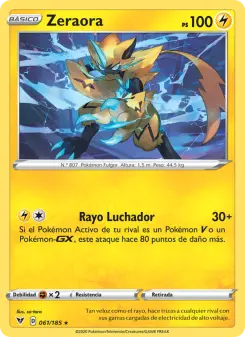 Zeraora, Voltaje Vívido 61
