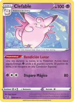 Clefable, Voltaje Vívido 64