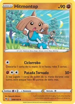 Hitmontop, Voltaje Vívido 88
