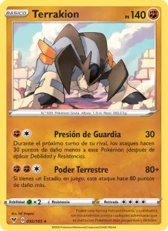 Terrakion, Voltaje Vívido 92