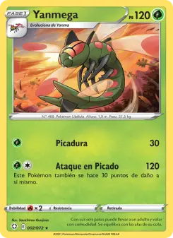 Yanmega, Destinos Brillantes 2