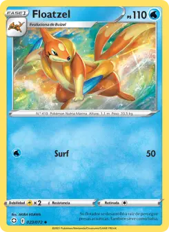 Floatzel, Destinos Brillantes 23