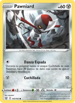 Pawniard, Estilos de Combate 103