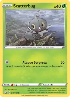 Scatterbug, Estilos de Combate 11