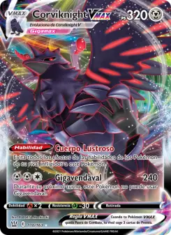 Corviknight VMAX, Estilos de Combate 110