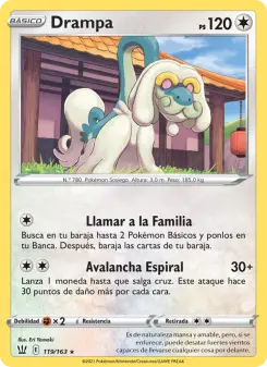 Drampa, Estilos de Combate 119