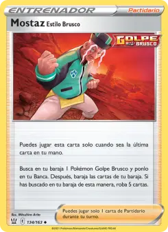 Mostaz Estilo Brusco, Estilos de Combate 134