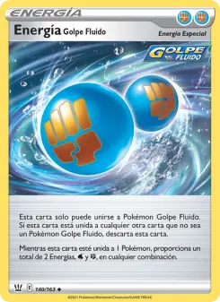 Energía Golpe Fluido, Estilos de Combate 140