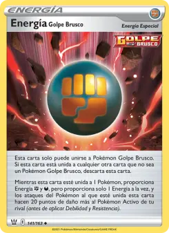 Energía Golpe Brusco, Estilos de Combate 141