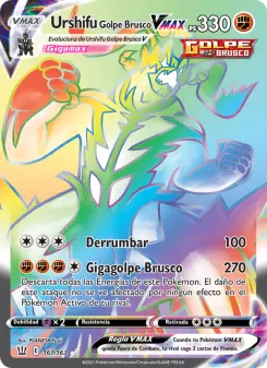 Urshifu Golpe Brusco VMAX, Estilos de Combate 167