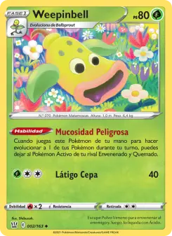 Weepinbell, Estilos de Combate 2