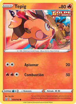 Tepig, Estilos de Combate 23
