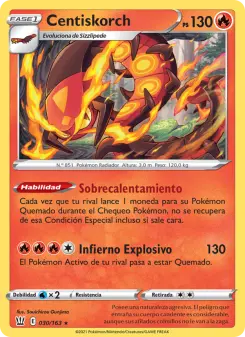 Centiskorch, Estilos de Combate 30